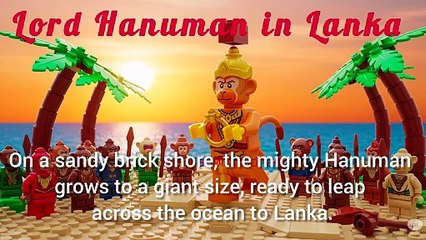 Lord Hanuman in Lanka – A Lego Journey of Devotion and Courage ILord Hanuman in Lanka_ A Lego Journey