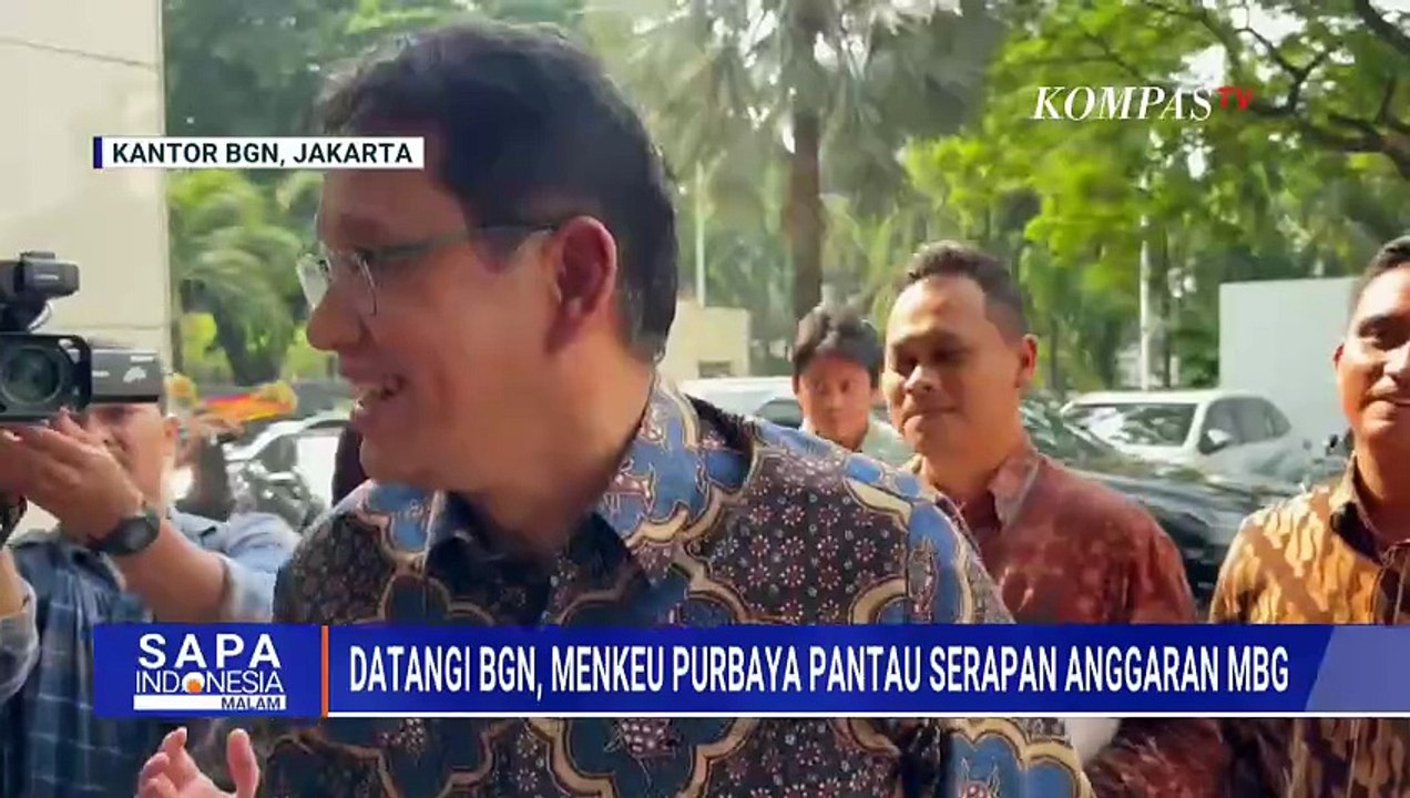 Marak Kasus Dugaan Keracunan MBG, Menkeu Pantau Serapan Anggaran MBG | SAPA MALAM