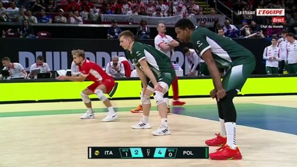 Le replay de la 1/2 finale entre l'Italie et la Pologne - Volley-ball - Championnat du monde (H) - Volley-ball