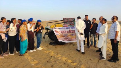 Video:  शहर से लेकर सम तक सैलानियों का किया स्वागत-सत्कार