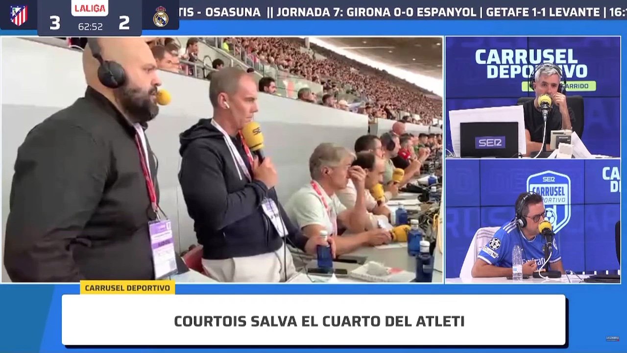 Golazo de Julián de falta | Atlético de Madrid 4 - 2 Real Madrid