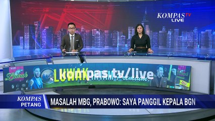 Masalah Keracunan MBG, Prabowo: Saya Panggil Kepala BGN