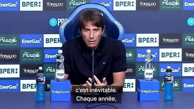 Napoli - Conte : Ce sera un grand match, inévitablement