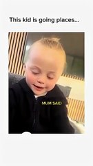 When you are blessed with funny child