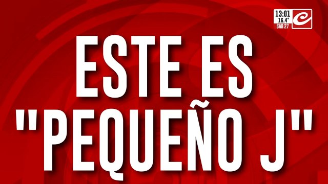 Este es Pequeño J ... ¿se trata del cerebro detrás del brutal triple crimen?