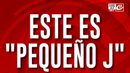 Este es "Pequeño J"... ¿se trata del cerebro detrás del brutal triple crimen?