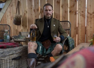 Sam Heughan launches Galloway distillery