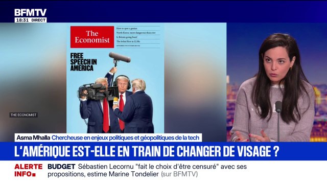 La démocratie américaine menacée sous Trump ? Asma Mhalla, chercheuse en politiques, explique qu'il y a un processus de fascisation des États-Unis