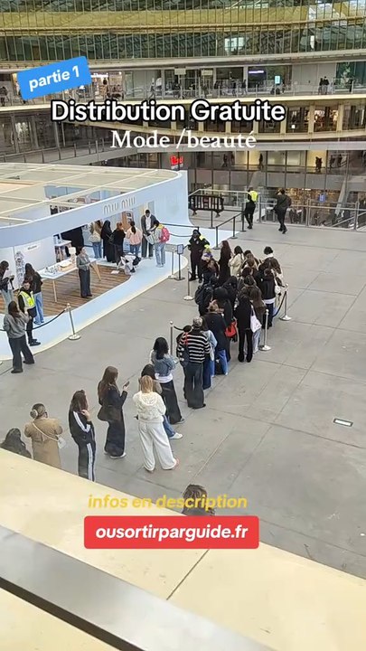 distribution gratuite de parfums à Paris