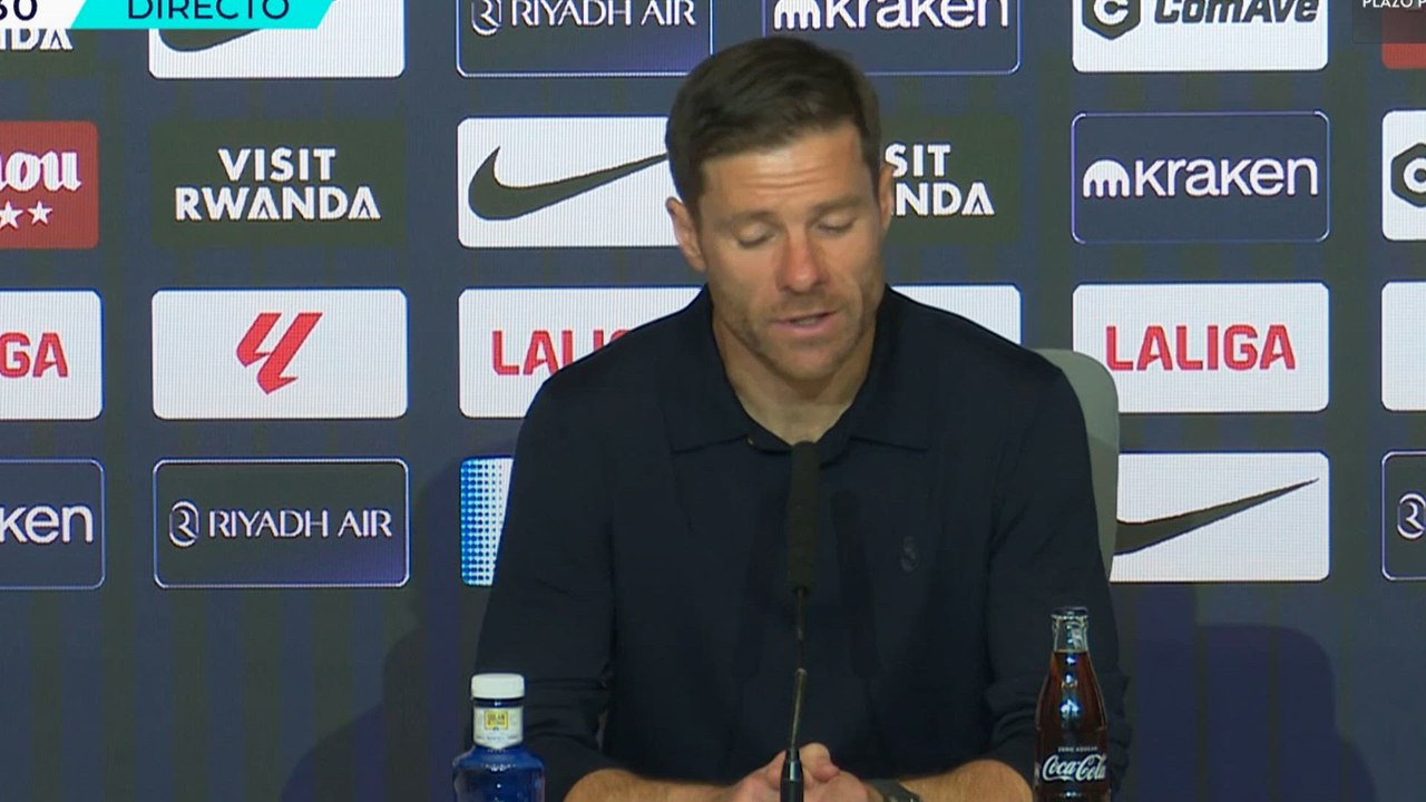 Rueda de prensa completa de Xabi Alonso: Atlético de Madrid 5 - Real Madrid 2