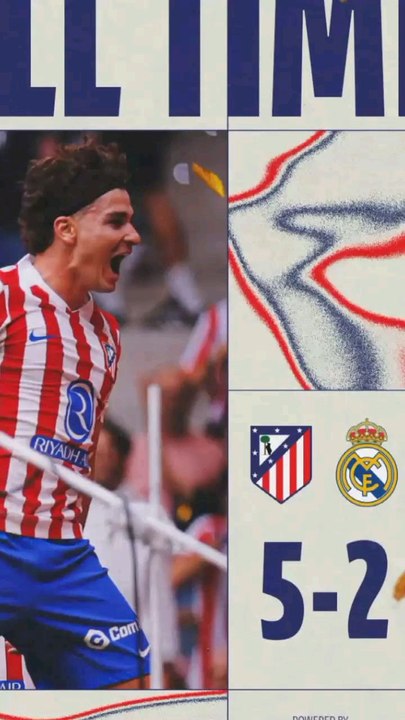 Simple Review La Liga 2025/2026 : Atletico Madrid vs Real Madrid 5-2 : Banyak gol hari ini