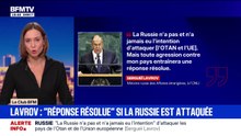 Drones suspects dans l'espace aérien de l'Otan: Sergueï Lavrov, ministre russe des Affaires étrangères, déclare "qu'il y aura une réponse absolue" si la Russie est attaquée