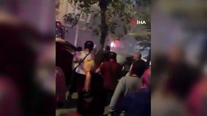 Bahçelievler’de bir oto tamirhanesinde bilinmeyen bir nedenle patlama meydana geldi