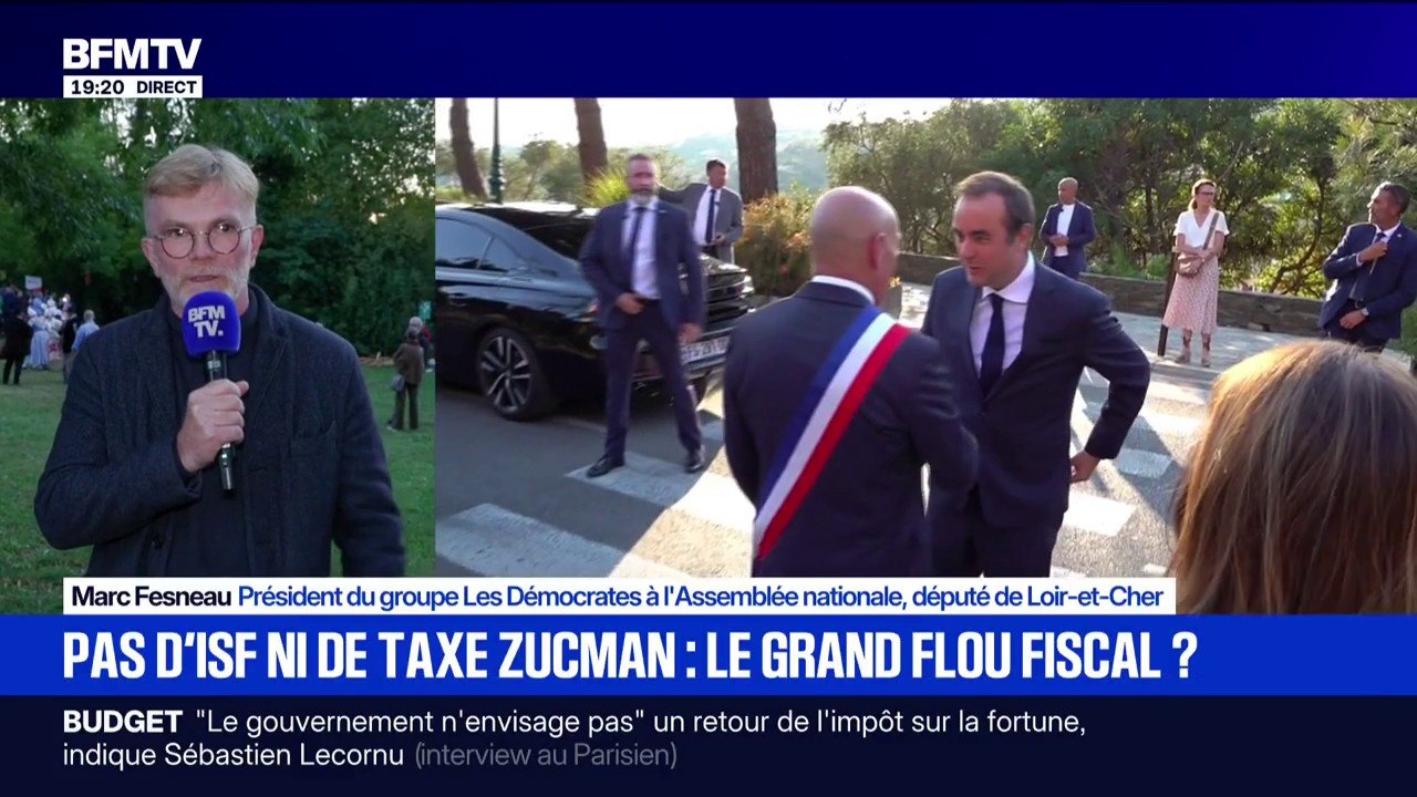Pas d'ISF ni de taxe Zucman: pour Marc Fesneau, député du Loir-et-Cher, "l'essentiel du travail, c'est la réduction des dépenses"