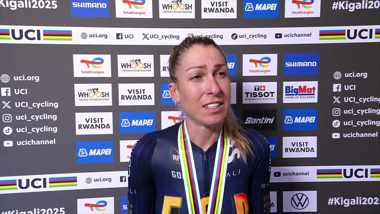 Championnats du Monde UCI Kigali 2025 - Mavi Garcia, 41 ans et en bronze : "Je n'avais même pas réalisé..."