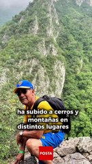 Gerardo Castilleja venció el cáncer y ahora conquista montañas en Nuevo León y el mundo
