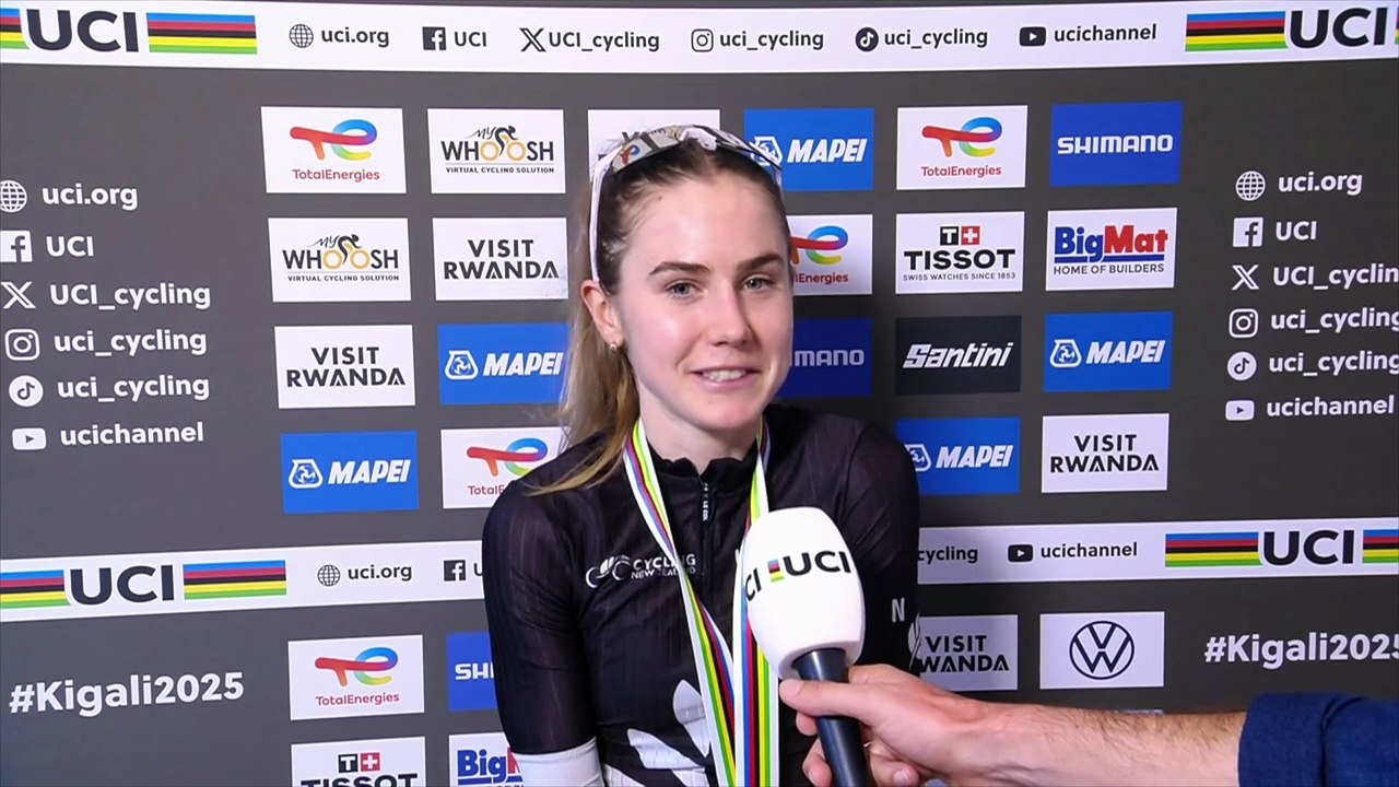 Championnats du Monde UCI Kigali 2025 - Niamh Fisher-Black en argent : "C’était une journée étrange..."