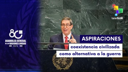 Rodríguez: No hay una respuesta global eficaz ante los grandes desafíos