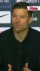 Xabi Alonso da la cara ante la humillante derrota contra Atlético de Madrid