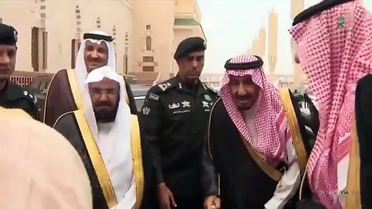 Exclusive King Salman at Masjid un Nabawi
