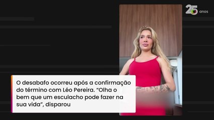 Karoline Lima cita 'esculacho' após término com Léo Pereira: 'Temos que ver o lado positivo'