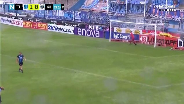 El inédito gol de arco a arco del arquero de San Telmo ante Gimnasia de Jujuy