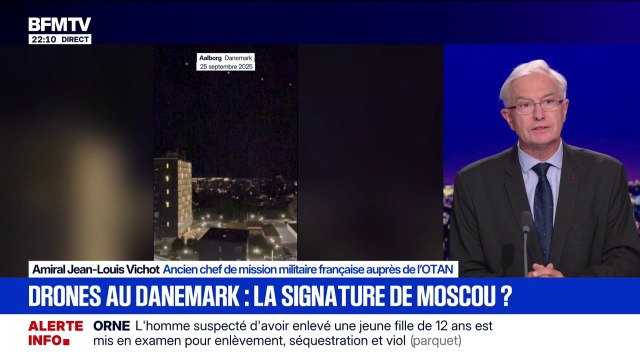 Drones au Danemark: Si on cherche à qui le crime profite, tous les regards se braquent vers la Russie , explique Jean-Louis Vichot, ancien chef de mission militaire française auprès de l'Otan