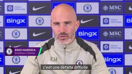 Chelsea - Maresca : "Tout allait bien et puis..."