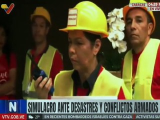 Presidente de la AN Jorge Rodríguez participó en el Simulacro Nacional de Protección Civil en PDVSA