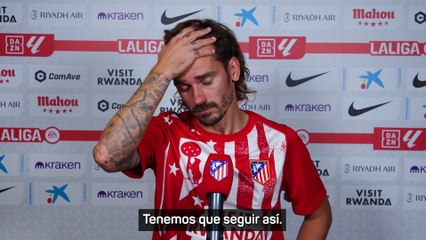 Griezmann: "Quiero seguir haciendo historia en este club"