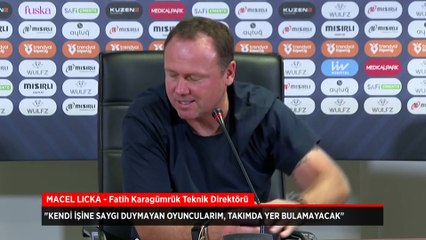 Marcel Licka'dan oyuncularına sert sözler: Daha sert olmam gerekiyor