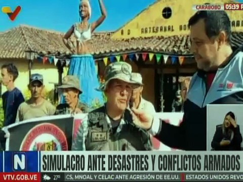 Carabobo | Aldea Artesanal Don Viviano Vargas participó en el Simulacro Nacional de Protección Civil