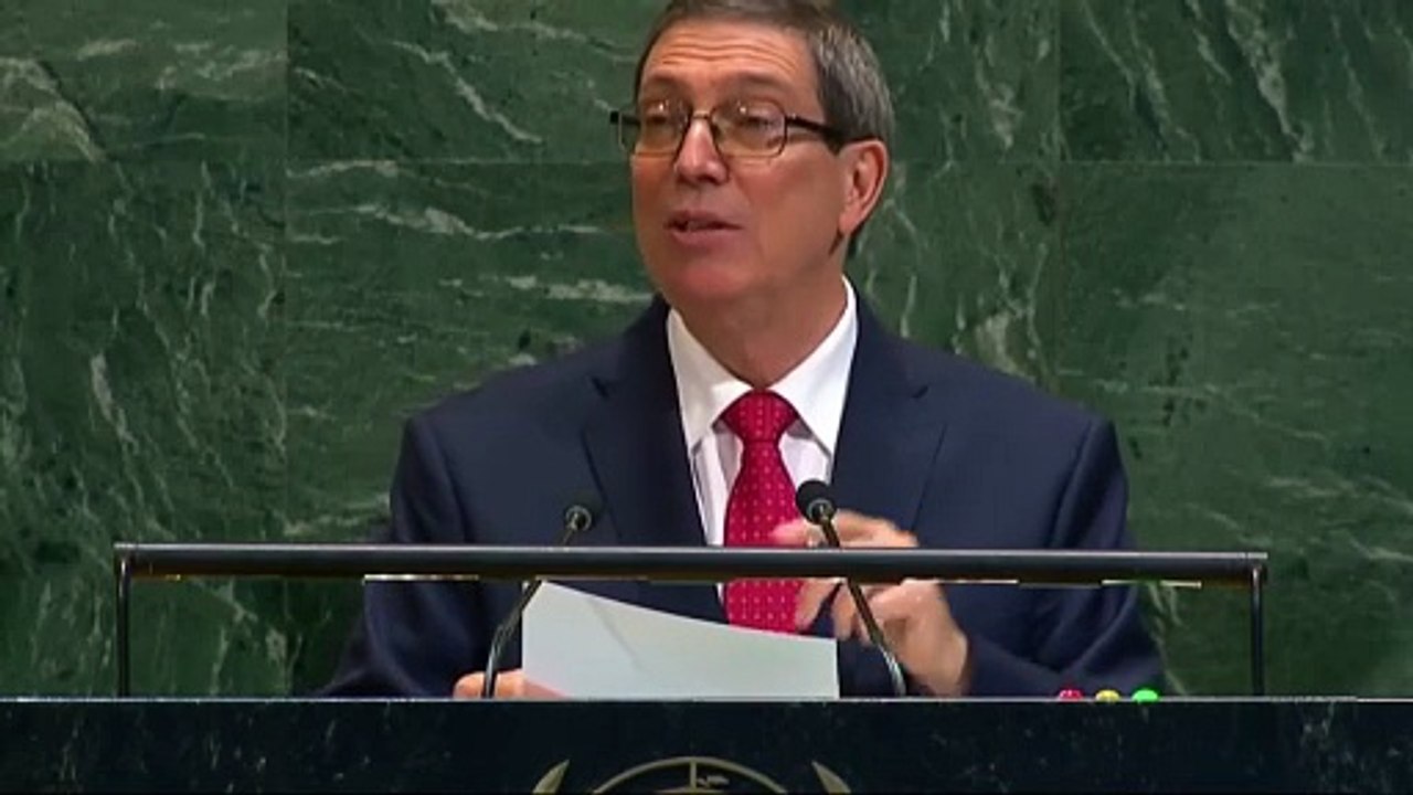 Cuba reitera en la ONU apoyo a Palestina y denuncia endurecimiento de sanciones de EE.UU.