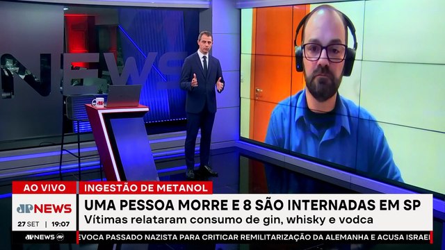 Uma pessoa morre e oito são internadas após ingestão de metanol em SP; toxicologista analisa