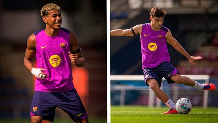 Barcelona se entrena con el liderato de LaLiga en la mira tras el tropiezo del Real Madrid