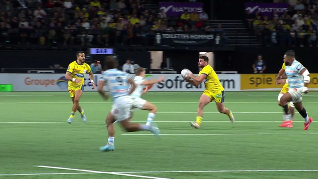 TOP 14 - Essai de Alivereti RAKA (ASM) - Racing 92 - ASM Clermont