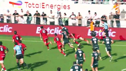 TOP 14 - Essai de Axel DESPERES (SP) - Section Paloise - LOU Rugby