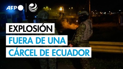 Explosión fuera de una cárcel en Ecuador tras violentos motines