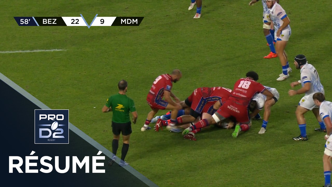 PRO D2 Saison 2025-2026 J04 - Résumé AS Béziers Hérault - Stade Montois Rugby