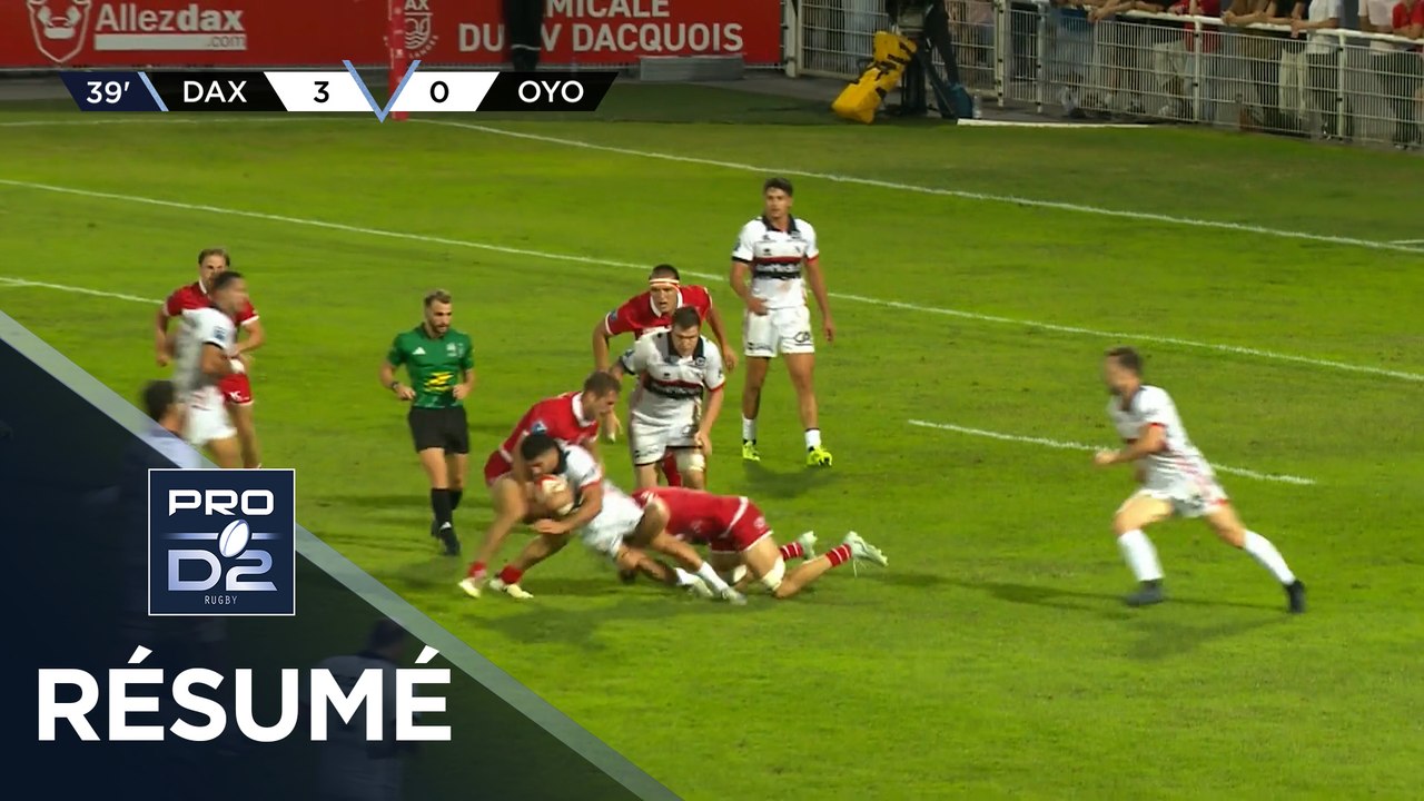 PRO D2 Saison 2025-2026 J04 - Résumé US Dax - Oyonnax Rugby