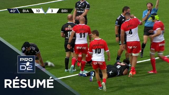 PRO D2 Saison 2025-2026 J04 - Résumé Biarritz Olympique PB - CA Brive