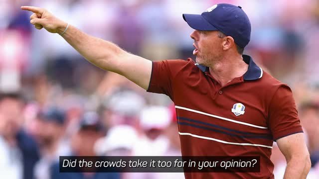 Not for me to say if crowd went too far at Ryder Cup - McIlroy