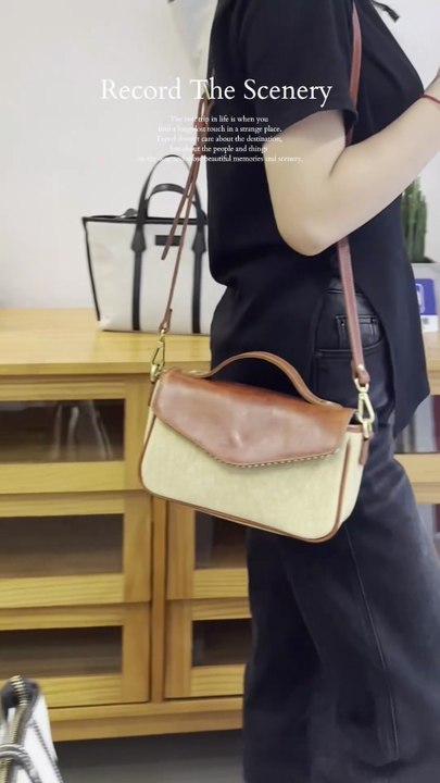 3-Way Canvas Crossbody Bag Review: Lightweight, Veg-Tan Leather for Urban Style | CanvasBag