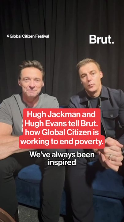 Hugh Jackman and Hugh Evans discuss Global Citizen's plan to end poverty.
