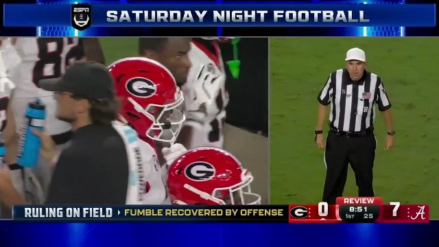 Georgia Bulldogs vs. Alabama Crimson Tide - Full Game Highlights - College Football