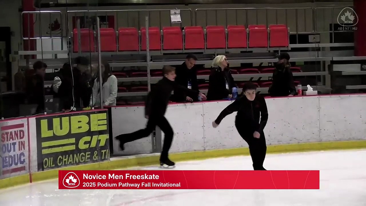 Novice Men Freeskate- Aspen Rink -  2025 Podium Pathway Fall Invitational