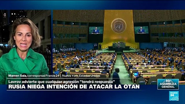 Informe desde Nueva York: Rusia niega intención de atacar países de la OTAN en Asamblea de la ONU