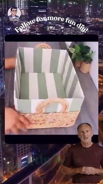 From simple ropes and recycled materials to stylish storage solutions — basket DIYs never go out of style! These handmade baskets are perfect for organising, decorating, or gifting. Affordable, creative, and stunning! Credit Reacts | DIY videos | crafts