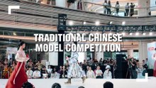 Traditional Chinese Hanfu Model Competition in Shenzhen