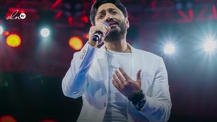 تامر حسني يسعد جمهوره في أمسية موسيقية من العمر